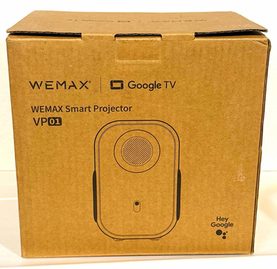 WEMAX VP01 Smart Projector Google TV 1080p 500 ANSI LCD Dolby HDMI BT Wi-Fi