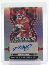 MECOLE HARDMAN JR 2024 PRIZM SIGNIFICANT SIGNATURES SILVER AUTO #SS-MHJ A Q5454