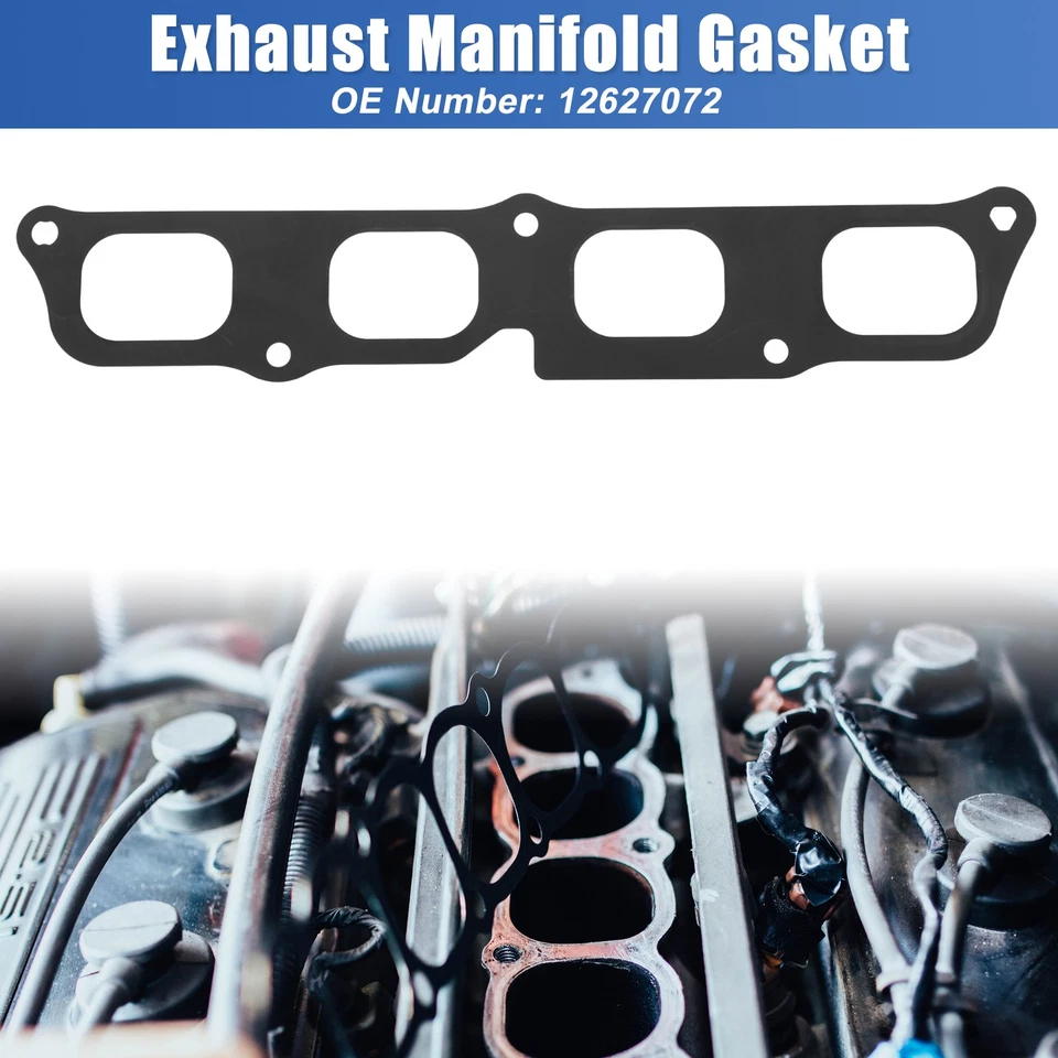 Car Exhaust Manifold Gasket Metal Gray for Chevrolet Colorado for GMC Canyon - Image 2 of 4