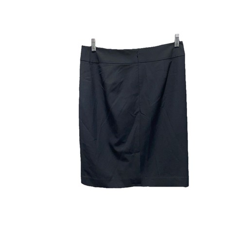 The Limited Collection Black Lined Faux Wrap Skirt Size 8 - Picture 3 of 8