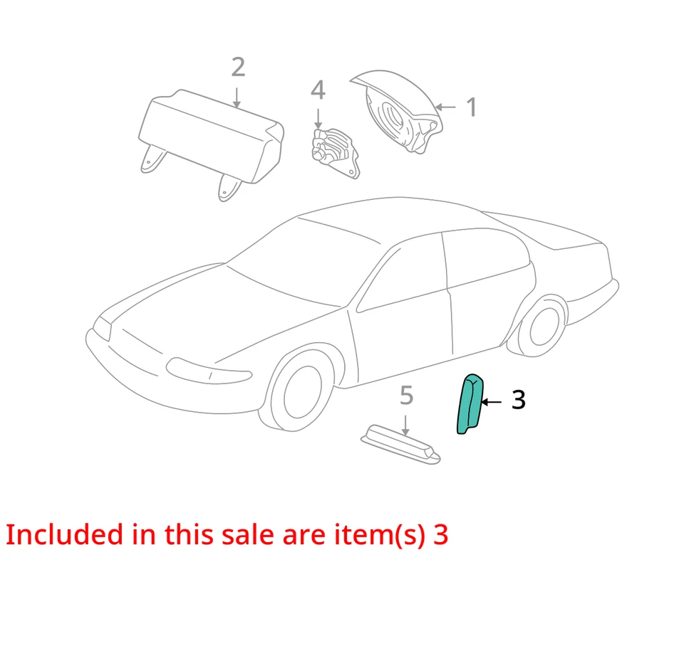 Air Bag Passenger Seat Excluding SVT Fits 00-04 FOCUS 828210 Foto 2 de 4