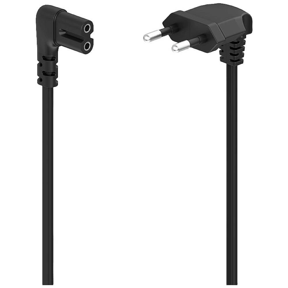 Hama 00223286 cordon électrique noir 5 m pour rallonger vos branchements fixes