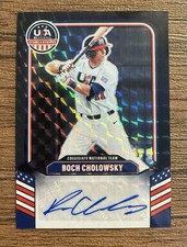 Panini 2026 Stars & Stripes Prizm Roch Cholowsky #CNT-RC Auto 1/1 Black Prizm