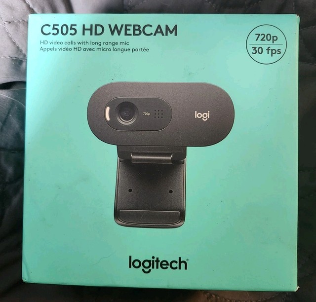 Logitech C505 HD Webcam 720p 30fps