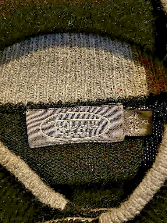 Men's TALBOTS Long Sleeve Cotton-Blend 4 Button SWEATER - Sz XL - Excell Cond - Image 4 of 4