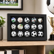 1970-2026 World Cup Mini Footballs PVC Material Collectible Display Set 15PCS