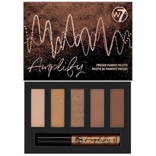 Image of X 2 W7 Amplify Pressed Pigment Palette - Knockout Browns, Nudes, Golds