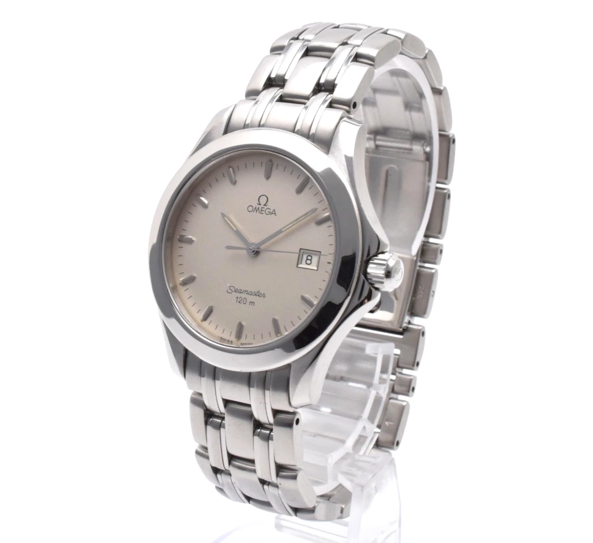 [EXCELENTE COMO NUEVO] Reloj para hombre vintage OMEGA Seamaster 120 2511.33 cuarzo esfera champán