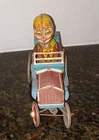 Vintage 1939 Mortimer Snerd Toy Tin Wind Up TV Movie Pop Culture Country Bumpkin