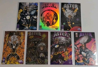 Aster #1 #2 #3 #4 Aster The Last Celestial Knight #1 #2 #3 Eternity Comics 1995