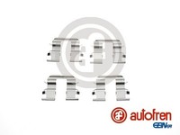 Autofren Seinsa ZubehöRsatz Scheibenbremsbelag D42682A FüR Hyundai KIA PA I10 1