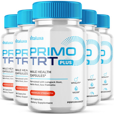 (5Pack) Primo TRT Capsules For Men PrimoTRT Male Enhancement Performance (300ct)