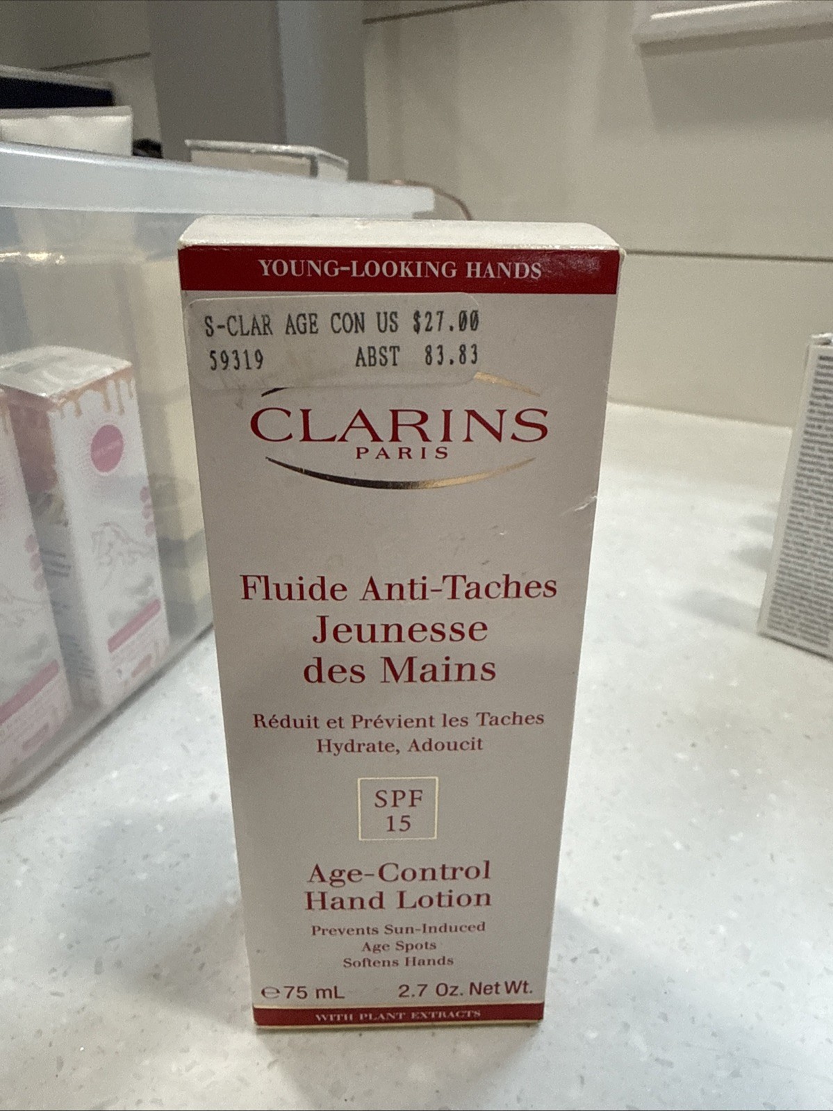 Clarins Age-control Hand Lotion 2.7 Oz 
