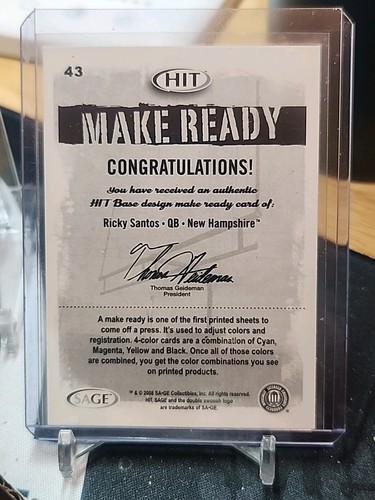 2011 PANINI THREADS #10 JIM PARKER HERITAGE COLLECTION - Picture 3 of 3
