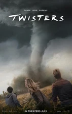 Twisters (2024) — Modern Movie Poster, Gallery Wall Print