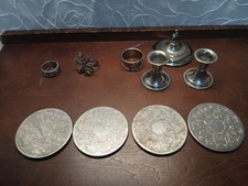 Misc Silver Plated Table Acessories