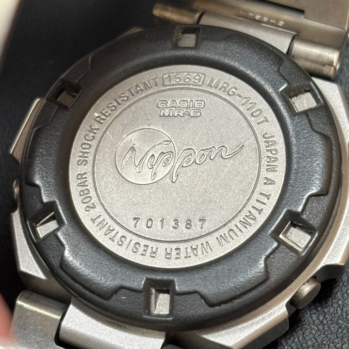 CASIO MRG-110T MR-G G-SHOCK クォーツ チタン CASIO MRG-110T MR-G G-SHOCK クォーツ チタン Casio G-Shock