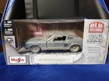 Maisto 1/24 1967 Ford Mustang GT Race Sports Car Diecast
