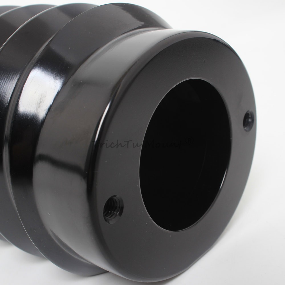 Retro Aluminum Upper Fork Boot Slider Cover For Harley Touring Electra Glide FLH