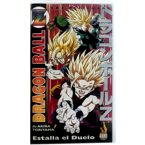 Dragon Ball Z: Estalla el Duelo Animé VHS Buen Estado Anime
