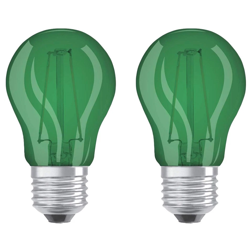 Illu Lichterkette 10m verlängerbar + 10 LED Tropfen 1,6W E27 bunt Party Garten - Bild 4 von 4