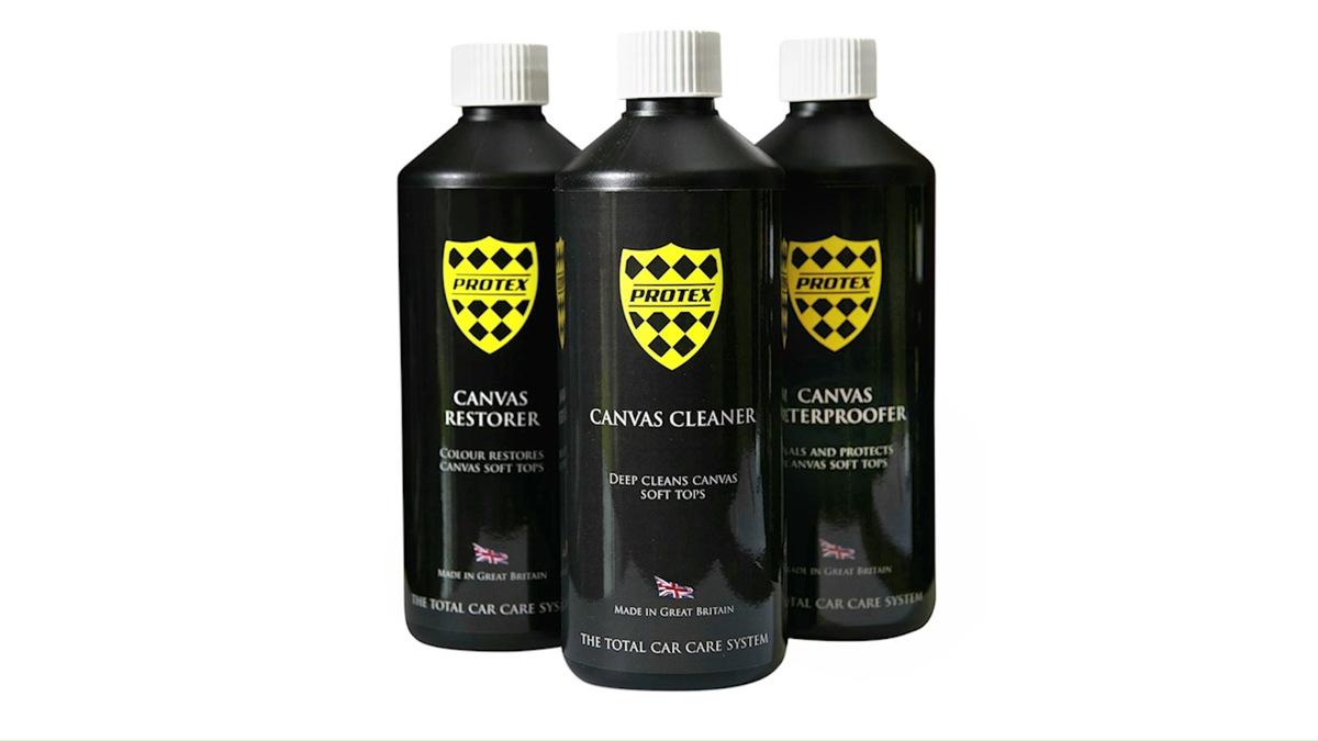 Protex Convertible Soft Top - Cleaner/Restorer(Black)/Waterproofer