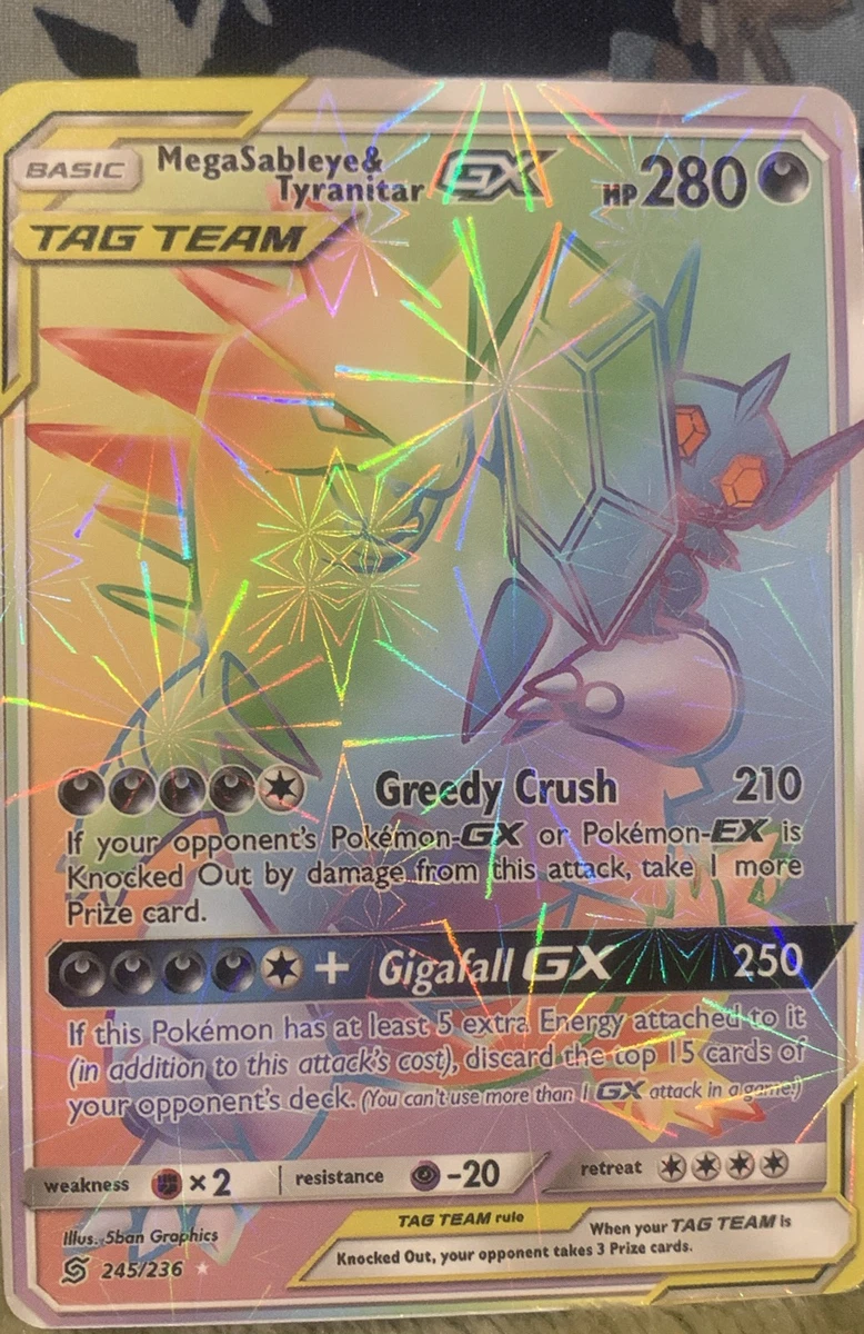 Mega Sableye & Tyranitar GX Pokmon TCG Cards for sale | eBay