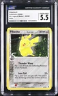 2006 Pokémon Pikachu δ Holo EX Legend Maker #93 CGC 5.5