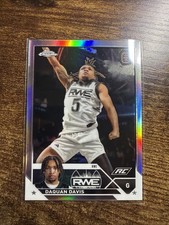 DAQUAN DAVIS RWE REFRACTOR  2024 TOPPS CHROME OTE BASKETBALL ROOKIE