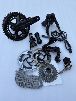 Shimano Dura-Ace R9270 Hydraulic Disc Brake Full Groupset. 167,5mm Power Cranks.