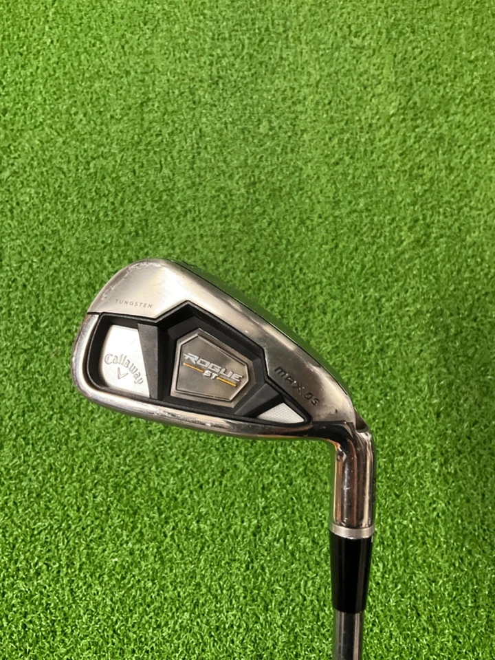 Callaway Rogue ST Max Os 7 Iron 60 Extra Stiff Right Handed Fitting Demo 38” - Image 2 of 4