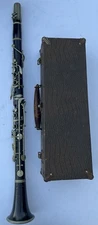 Antique Jerome Thibouville-Lamy France Clarinet Musical Instrument