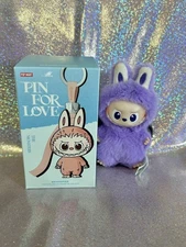 Pop Mart Authentic PIN FOR LOVE PFL Mini Labubu from Pop Now UNOPENED - Letter T