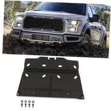 Engine Splash Shield Compatible with 2015-2020 Ford F150 with Gasoline Black