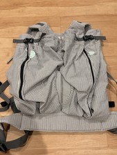 Weego Twin Baby Carrier Grey White Front Adjustable Straps Barely Used