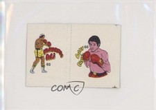 1985 Fight of the Century Stickers Pairs Muhammad Ali Bobby Chacon #65/66 0a4f