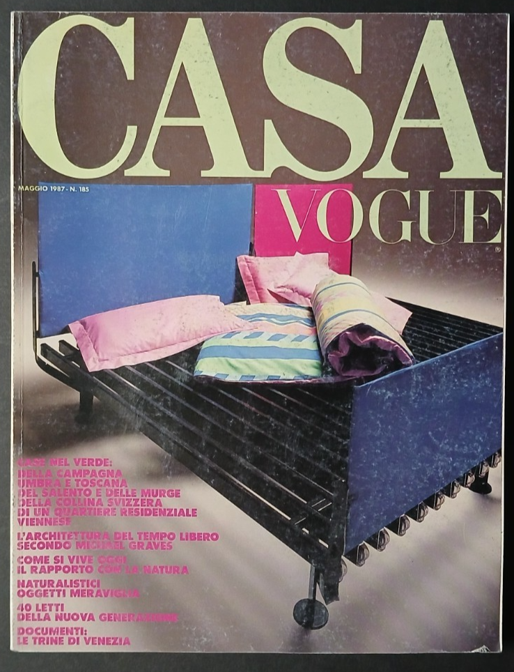 Casa Vogue Magazine May 1987 Italy Vintage Design Art 5 185 | eBay