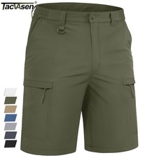 Mens Hiking Cargo Shorts Quick Dry Lightweight Outdoor Golf Fishing Casual Pants