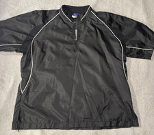 Mizuno 1/4 Zip Pullover, Men's Size Medium - 100% Polyester, Lightweight