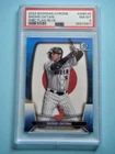 2023 Bowman Chrome Shohei Ohtani WBC JAPAN Flag Blue Ref #16/75 JERSEY # PSA 8