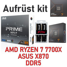 Pacchetto PC kit di aggiornamento set da gioco AMD Ryzen 7 7700X + scheda madre ASUS + RAM DDR5