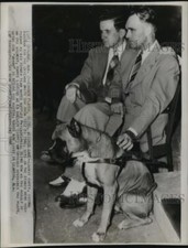 1946 Press Photo Former White Sox Baseball Player Jackie Hayes And Ed McElroy
