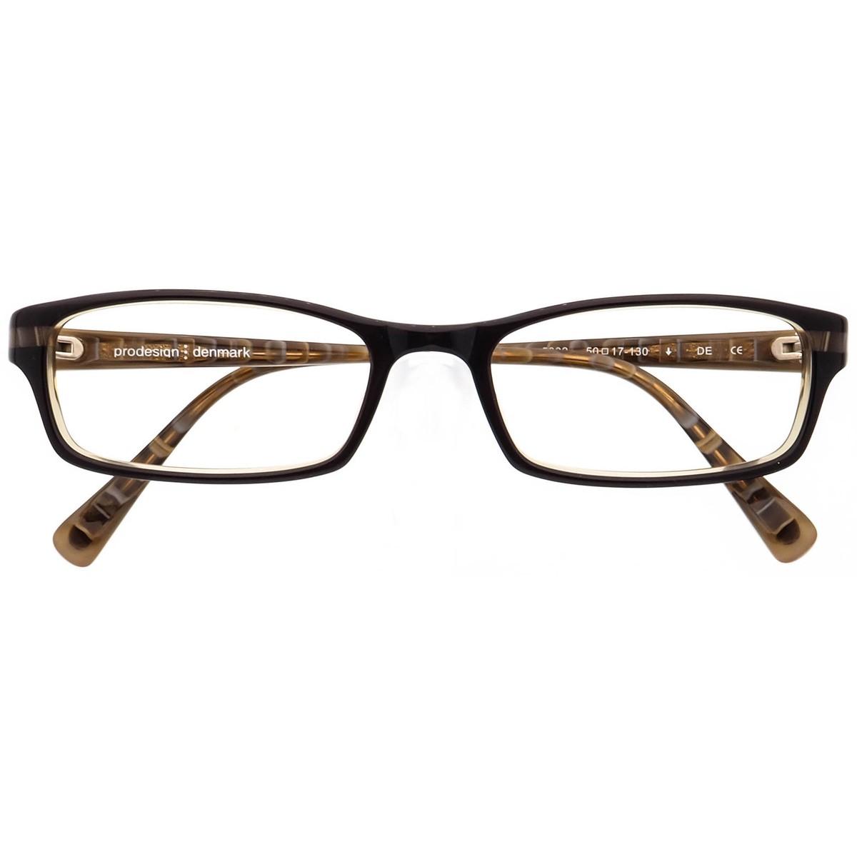 辰政 プラプラオーダー Prodesign Denmark Eyeglasses 1678 c.5032 Black/Brown Frame