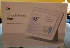 BRAND NEW!! Google Nest Hub with Built-In Google Assistant, Chalk (GA00516-US)