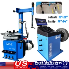2.0HP Tire Changer Machine Wheel Changer Wheel Balancer Clamp Tire Machine