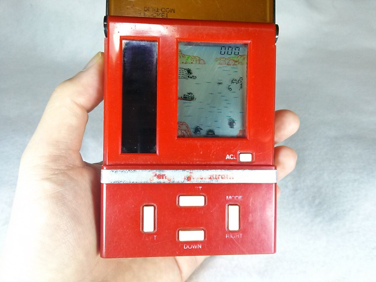 Penguins restaurant / Epoch LCD game Solar Power Pocket Digicom