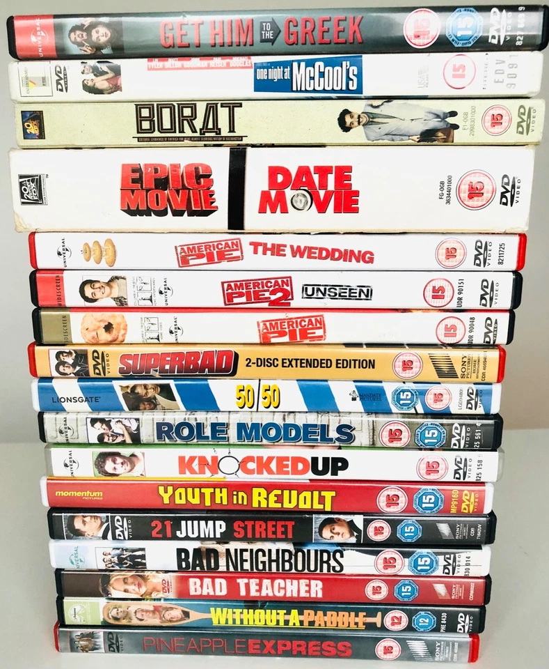 21 DVD Bundle Box Set Comedy Movie Film Job Lot Pineapple Express Epic Borat 42 - Image 4 of 4