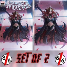 🔥🕷 AMAZING SPIDER-MAN #17 R1C0 Goblin Queen 616 Trade Dress & Virgin Variant