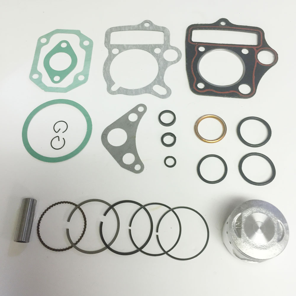 PISTON W/ RINGS & GASKETS SET Fits HONDA CRF70 XL70 XR70 70CC DIRT BIKE
