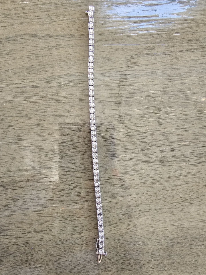 Brazalete tenis Kay Jewelers diamantes 10K 1 quilate Foto 3 de 3